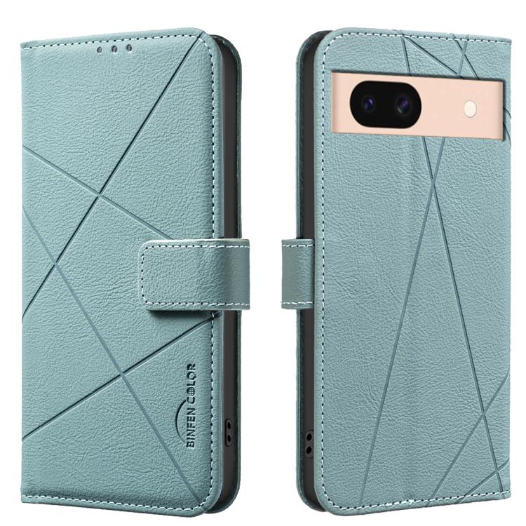 Geometric Pattern RFID Leather Phone Case, For Google Pixel 11 / 11 Pro, For Google Pixel 10a, For Google Pixel 9a, For Google Pixel 9 Pro XL, For Google Pixel 9 / 9 Pro, For Google Pixel 8a, For Google Pixel 8 Pro, For Google Pixel 8