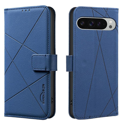 Geometric Pattern RFID Leather Phone Case, For Google Pixel 11 / 11 Pro, For Google Pixel 10a, For Google Pixel 9a, For Google Pixel 9 Pro XL, For Google Pixel 9 / 9 Pro, For Google Pixel 8a, For Google Pixel 8 Pro, For Google Pixel 8