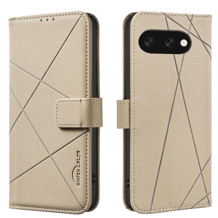 Geometric Pattern RFID Leather Phone Case, For Google Pixel 11 / 11 Pro, For Google Pixel 10a, For Google Pixel 9a, For Google Pixel 9 Pro XL, For Google Pixel 9 / 9 Pro, For Google Pixel 8a, For Google Pixel 8 Pro, For Google Pixel 8