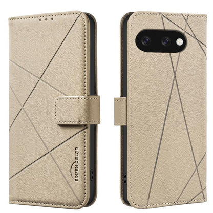 Geometric Pattern RFID Leather Phone Case, For Google Pixel 11 / 11 Pro, For Google Pixel 10a, For Google Pixel 9a, For Google Pixel 9 Pro XL, For Google Pixel 9 / 9 Pro, For Google Pixel 8a, For Google Pixel 8 Pro, For Google Pixel 8