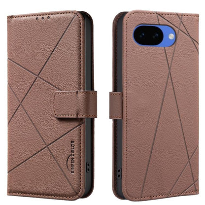 Geometric Pattern RFID Leather Phone Case, For Google Pixel 11 / 11 Pro, For Google Pixel 10a, For Google Pixel 9a, For Google Pixel 9 Pro XL, For Google Pixel 9 / 9 Pro, For Google Pixel 8a, For Google Pixel 8 Pro, For Google Pixel 8