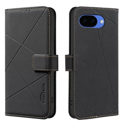 Geometric Pattern RFID Leather Phone Case, For Google Pixel 11 / 11 Pro, For Google Pixel 10a, For Google Pixel 9a, For Google Pixel 9 Pro XL, For Google Pixel 9 / 9 Pro, For Google Pixel 8a, For Google Pixel 8 Pro, For Google Pixel 8