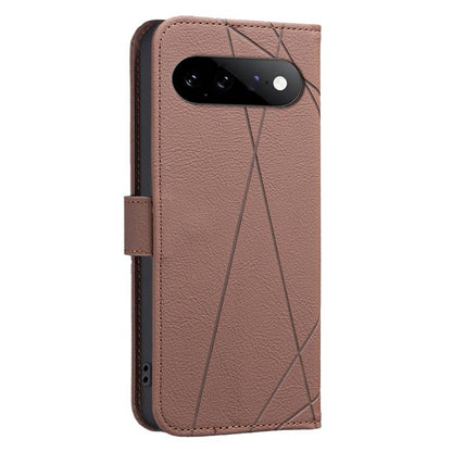 Geometric Pattern RFID Leather Phone Case, For Google Pixel 11 / 11 Pro, For Google Pixel 10a, For Google Pixel 9a, For Google Pixel 9 Pro XL, For Google Pixel 9 / 9 Pro, For Google Pixel 8a, For Google Pixel 8 Pro, For Google Pixel 8