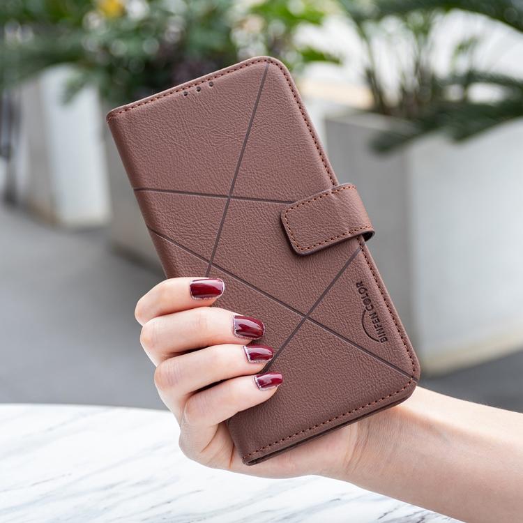 Geometric Pattern RFID Leather Phone Case, For Google Pixel 11 / 11 Pro, For Google Pixel 10a, For Google Pixel 9a, For Google Pixel 9 Pro XL, For Google Pixel 9 / 9 Pro, For Google Pixel 8a, For Google Pixel 8 Pro, For Google Pixel 8