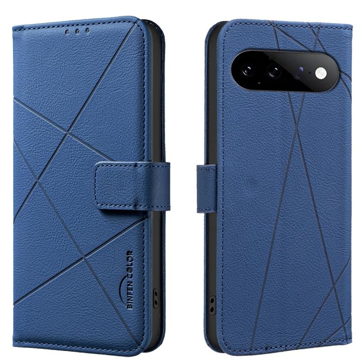 Geometric Pattern RFID Leather Phone Case, For Google Pixel 11 / 11 Pro, For Google Pixel 10a, For Google Pixel 9a, For Google Pixel 9 Pro XL, For Google Pixel 9 / 9 Pro, For Google Pixel 8a, For Google Pixel 8 Pro, For Google Pixel 8