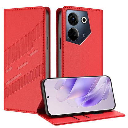 Embossed Multi-functional Wallet Retro Leather Phone Case, For Tecno Pova Neo 3, For Tecno Pova 5, For Tecno Camon 20 Premier, For Tecno Camon 20 Pro 5G, For Tecno Camon 20 / 20 Pro 4G, For Tecno Spark Go 2023 / Pop 7, For Tecno Spark 10 5G            ...