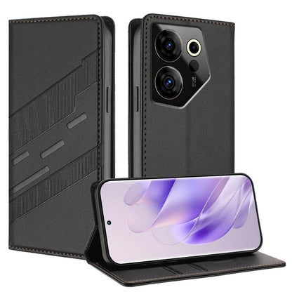 Embossed Multi-functional Wallet Retro Leather Phone Case, For Tecno Pova Neo 3, For Tecno Pova 5, For Tecno Camon 20 Premier, For Tecno Camon 20 Pro 5G, For Tecno Camon 20 / 20 Pro 4G, For Tecno Spark Go 2023 / Pop 7, For Tecno Spark 10 5G            ...