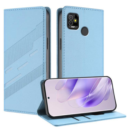 Embossed Multi-functional Wallet Retro Leather Phone Case, For Tecno Pova Neo 2, For Tecno Spark 9 / 8C, For Tecno Spark 9T / 9 Pro, For Tecno Camon 19 Neo, For Tecno Pop 5, For Tecno Spark 7P, For Tecno Spark 7 / 7T
