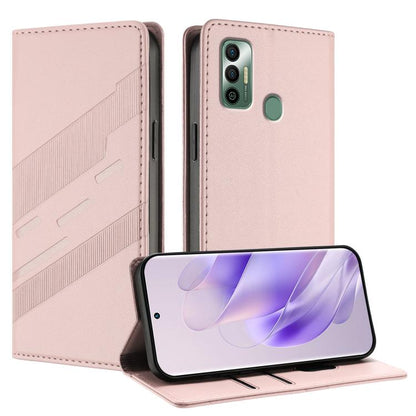 Embossed Multi-functional Wallet Retro Leather Phone Case, For Tecno Pova Neo 2, For Tecno Spark 9 / 8C, For Tecno Spark 9T / 9 Pro, For Tecno Camon 19 Neo, For Tecno Pop 5, For Tecno Spark 7P, For Tecno Spark 7 / 7T