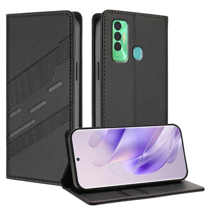 Embossed Multi-functional Wallet Retro Leather Phone Case, For Tecno Pova Neo 2, For Tecno Spark 9 / 8C, For Tecno Spark 9T / 9 Pro, For Tecno Camon 19 Neo, For Tecno Pop 5, For Tecno Spark 7P, For Tecno Spark 7 / 7T