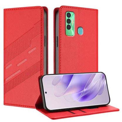Embossed Multi-functional Wallet Retro Leather Phone Case, For Tecno Pova Neo 2, For Tecno Spark 9 / 8C, For Tecno Spark 9T / 9 Pro, For Tecno Camon 19 Neo, For Tecno Pop 5, For Tecno Spark 7P, For Tecno Spark 7 / 7T