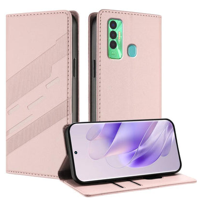 Embossed Multi-functional Wallet Retro Leather Phone Case, For Tecno Pova Neo 2, For Tecno Spark 9 / 8C, For Tecno Spark 9T / 9 Pro, For Tecno Camon 19 Neo, For Tecno Pop 5, For Tecno Spark 7P, For Tecno Spark 7 / 7T