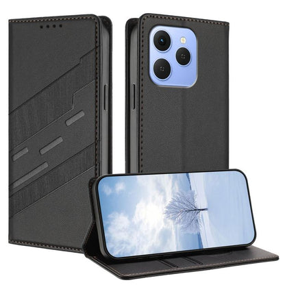 Embossed Multi-functional Wallet Retro Leather Phone Case, For Tecno Pova Curve 2 5G, For Tecno Spark 50 4G, For Tecno Camon 50 Pro 4G, For Tecno Camon 50 4G, For Tecno Pova Slim / Spark Slim 5G, For Tecno Spark 40C, For Tecno Pova 7 Pro 5G            ...