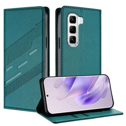Embossed Multi-functional Wallet Retro Leather Phone Case, For Infinix Note 50x 5G, For Infinix Note 50 Pro+ 5G, For Infinix Note 50 Pro 4G, For Infinix Hot 50 Pro 4G, For Infinix Hot 50i, For Infinix Hot 50 Pro+ 4G, For Infinix Hot 50 4G              ...