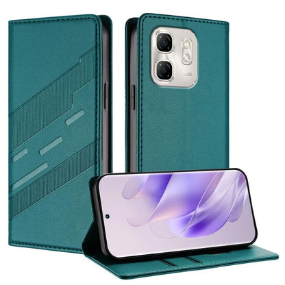 Embossed Multi-functional Wallet Retro Leather Phone Case, For Infinix Note 50x 5G, For Infinix Note 50 Pro+ 5G, For Infinix Note 50 Pro 4G, For Infinix Hot 50 Pro 4G, For Infinix Hot 50i, For Infinix Hot 50 Pro+ 4G, For Infinix Hot 50 4G              ...