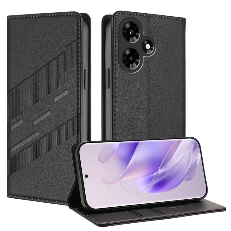 Embossed Multi-functional Wallet Retro Leather Phone Case
