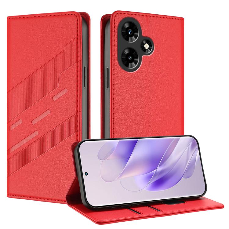 Embossed Multi-functional Wallet Retro Leather Phone Case