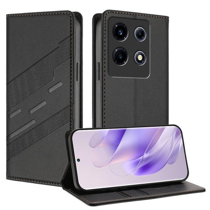 Embossed Multi-functional Wallet Retro Leather Phone Case