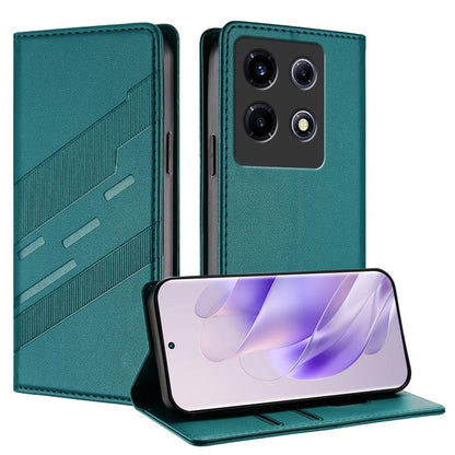 Embossed Multi-functional Wallet Retro Leather Phone Case