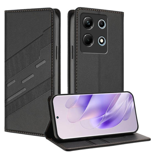 Embossed Multi-functional Wallet Retro Leather Phone Case