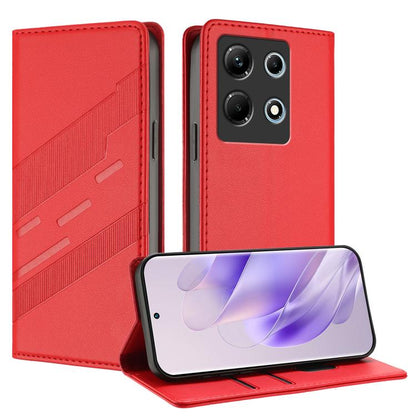 Embossed Multi-functional Wallet Retro Leather Phone Case