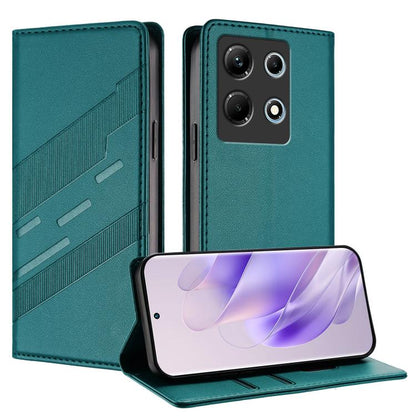 Embossed Multi-functional Wallet Retro Leather Phone Case