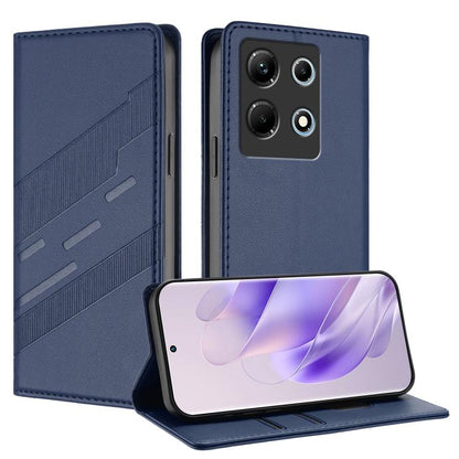 Embossed Multi-functional Wallet Retro Leather Phone Case