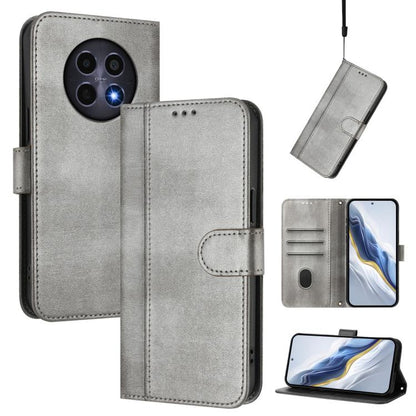 Line Splicing Buckle Retro Leather Phone Case, For Realme GT 7 Pro / GT7 Pro Racing, For Realme C63 5G Global, For Realme 12 5G / 12x 5G / C65 5G Global, For Realme 13 4G / 12 4G / P1 5G Global, For Realme C61 4G / C63 4G Global, For Realme 13+ 5G Glob...