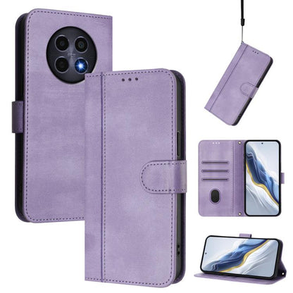 Line Splicing Buckle Retro Leather Phone Case, For Realme GT 7 Pro / GT7 Pro Racing, For Realme C63 5G Global, For Realme 12 5G / 12x 5G / C65 5G Global, For Realme 13 4G / 12 4G / P1 5G Global, For Realme C61 4G / C63 4G Global, For Realme 13+ 5G Glob...