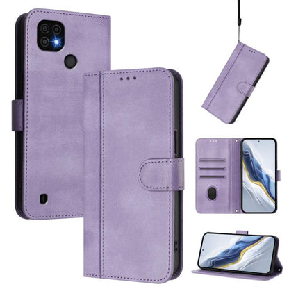 Line Splicing Buckle Retro Leather Phone Case, For Realme C30 4G / C30s / Narzo 50i Prime, For Realme GT Neo 3T, For Realme 9 Pro+ 5G / 9 4G Global, For Realme GT Neo 3, For Realme 9 Pro 5G Global / 9 5G EU Version, For Realme C20 / C11 2021 / C21     ...