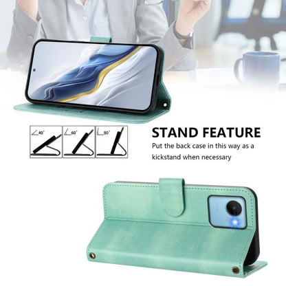Line Splicing Buckle Retro Leather Phone Case, For Realme C30 4G / C30s / Narzo 50i Prime, For Realme GT Neo 3T, For Realme 9 Pro+ 5G / 9 4G Global, For Realme GT Neo 3, For Realme 9 Pro 5G Global / 9 5G EU Version, For Realme C20 / C11 2021 / C21     ...