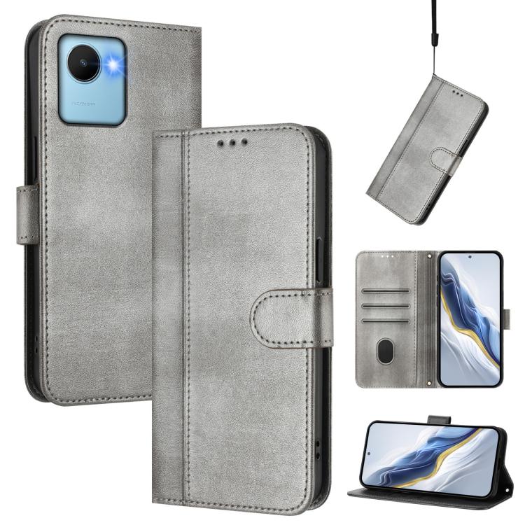 Line Splicing Buckle Retro Leather Phone Case, For Realme C30 4G / C30s / Narzo 50i Prime, For Realme GT Neo 3T, For Realme 9 Pro+ 5G / 9 4G Global, For Realme GT Neo 3, For Realme 9 Pro 5G Global / 9 5G EU Version, For Realme C20 / C11 2021 / C21     ...