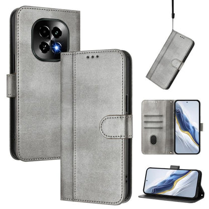 Line Splicing Buckle Retro Leather Phone Case, For Realme GT 7 Pro / GT7 Pro Racing, For Realme C63 5G Global, For Realme 12 5G / 12x 5G / C65 5G Global, For Realme 13 4G / 12 4G / P1 5G Global, For Realme C61 4G / C63 4G Global, For Realme 13+ 5G Glob...