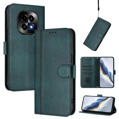 Line Splicing Buckle Retro Leather Phone Case, For Realme GT 7 Pro / GT7 Pro Racing, For Realme C63 5G Global, For Realme 12 5G / 12x 5G / C65 5G Global, For Realme 13 4G / 12 4G / P1 5G Global, For Realme C61 4G / C63 4G Global, For Realme 13+ 5G Glob...
