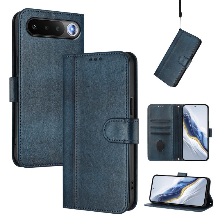 Line Splicing Buckle Retro Leather Phone Case, For Realme P4x 5G / OnePlus Nord CE6 Lite, For Realme 16T 5G Global, For Realme C100 5G, For Realme P4 Power 5G, For Realme Note 80 4G Global, For Realme C83 5G India, For Realme 16 5G Global              ...