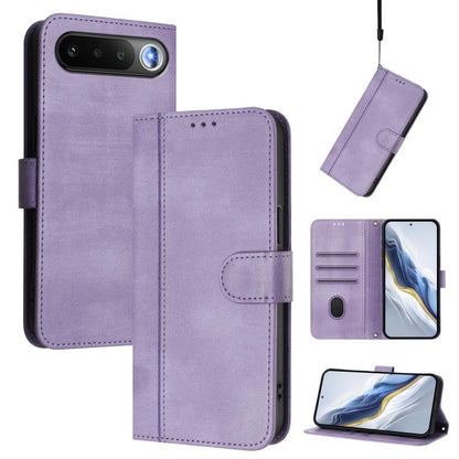 Line Splicing Buckle Retro Leather Phone Case, For Realme P4x 5G / OnePlus Nord CE6 Lite, For Realme 16T 5G Global, For Realme C100 5G, For Realme P4 Power 5G, For Realme Note 80 4G Global, For Realme C83 5G India, For Realme 16 5G Global              ...
