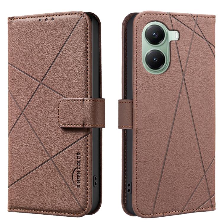 Geometric Pattern RFID Leather Phone Case, For Redmi K90 Max 5G, For Redmi A7 Pro 171mm / Poco C85x 5G, For Redmi 15a 5G, For Redmi Tubo 5 Max / Poco X8 Pro Max, For Redmi Tubo 5 / Poco X8 Pro 5G, For Redmi Note 15 5G Global 164mm                      ...