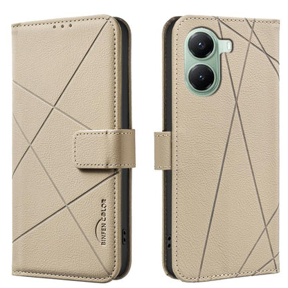 Geometric Pattern RFID Leather Phone Case, For Redmi K90 Max 5G, For Redmi A7 Pro 171mm / Poco C85x 5G, For Redmi 15a 5G, For Redmi Tubo 5 Max / Poco X8 Pro Max, For Redmi Tubo 5 / Poco X8 Pro 5G, For Redmi Note 15 5G Global 164mm                      ...