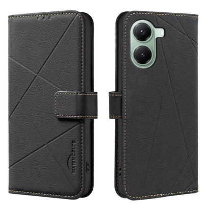 Geometric Pattern RFID Leather Phone Case, For Redmi K90 Max 5G, For Redmi A7 Pro 171mm / Poco C85x 5G, For Redmi 15a 5G, For Redmi Tubo 5 Max / Poco X8 Pro Max, For Redmi Tubo 5 / Poco X8 Pro 5G, For Redmi Note 15 5G Global 164mm                      ...