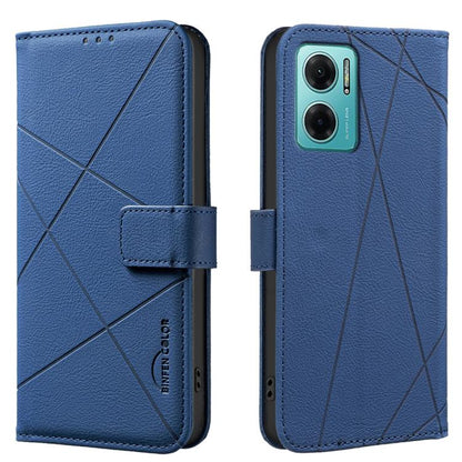 Geometric Pattern RFID Leather Phone Case, For Redmi 12C, For Redmi Note 12 Pro+ Global, For Redmi Note 12 Pro 5G Global, For Redmi Note 12 5G Global, For Redmi Note 11 Pro / 11 Pro 5G Global, For Redmi 10 2022 / Note 11 4G, For Redmi Note 10 5G / 10T ...