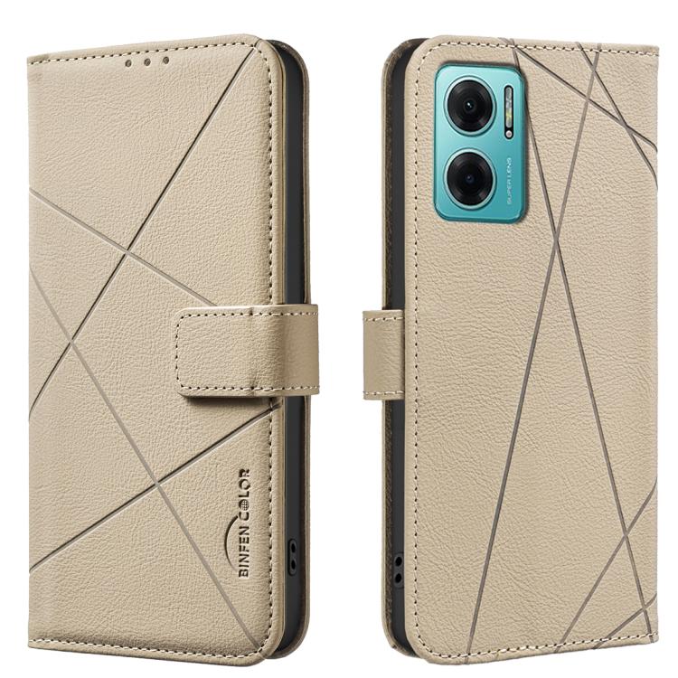 Geometric Pattern RFID Leather Phone Case, For Redmi 12C, For Redmi Note 12 Pro+ Global, For Redmi Note 12 Pro 5G Global, For Redmi Note 12 5G Global, For Redmi Note 11 Pro / 11 Pro 5G Global, For Redmi 10 2022 / Note 11 4G, For Redmi Note 10 5G / 10T ...