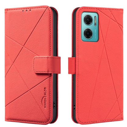 Geometric Pattern RFID Leather Phone Case, For Redmi 12C, For Redmi Note 12 Pro+ Global, For Redmi Note 12 Pro 5G Global, For Redmi Note 12 5G Global, For Redmi Note 11 Pro / 11 Pro 5G Global, For Redmi 10 2022 / Note 11 4G, For Redmi Note 10 5G / 10T ...