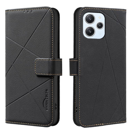 Geometric Pattern RFID Leather Phone Case, For Redmi K70 / K70 Pro, For Redmi 12 4G, For Redmi Note 12 Turbo, For Redmi Note 11 / 11S / 12S 6.43inch, For Redmi Note 12 4G, For Redmi 12C, For Redmi Note 12 Pro+ Global, For Redmi Note 12 Pro 5G Global   ...
