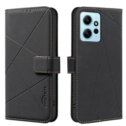 Geometric Pattern RFID Leather Phone Case, For Redmi K70 / K70 Pro, For Redmi 12 4G, For Redmi Note 12 Turbo, For Redmi Note 11 / 11S / 12S 6.43inch, For Redmi Note 12 4G, For Redmi 12C, For Redmi Note 12 Pro+ Global, For Redmi Note 12 Pro 5G Global   ...