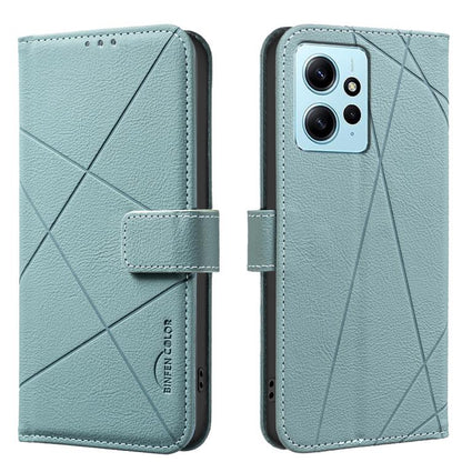 Geometric Pattern RFID Leather Phone Case, For Redmi K70 / K70 Pro, For Redmi 12 4G, For Redmi Note 12 Turbo, For Redmi Note 11 / 11S / 12S 6.43inch, For Redmi Note 12 4G, For Redmi 12C, For Redmi Note 12 Pro+ Global, For Redmi Note 12 Pro 5G Global   ...