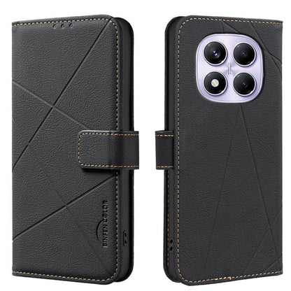 Geometric Pattern RFID Leather Phone Case, For Redmi K90 Max 5G, For Redmi A7 Pro 171mm / Poco C85x 5G, For Redmi 15a 5G, For Redmi Tubo 5 Max / Poco X8 Pro Max, For Redmi Tubo 5 / Poco X8 Pro 5G, For Redmi Note 15 5G Global 164mm                      ...