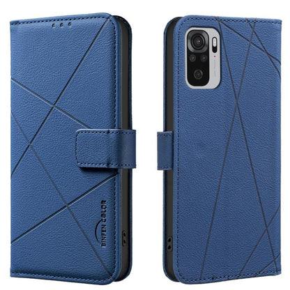 Geometric Pattern RFID Leather Phone Case, For Redmi 12C, For Redmi Note 12 Pro+ Global, For Redmi Note 12 Pro 5G Global, For Redmi Note 12 5G Global, For Redmi Note 11 Pro / 11 Pro 5G Global, For Redmi 10 2022 / Note 11 4G, For Redmi Note 10 5G / 10T ...
