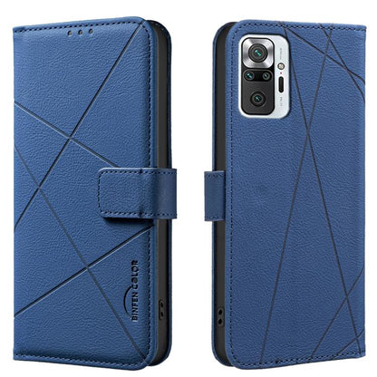 Geometric Pattern RFID Leather Phone Case, For Redmi 12C, For Redmi Note 12 Pro+ Global, For Redmi Note 12 Pro 5G Global, For Redmi Note 12 5G Global, For Redmi Note 11 Pro / 11 Pro 5G Global, For Redmi 10 2022 / Note 11 4G, For Redmi Note 10 5G / 10T ...