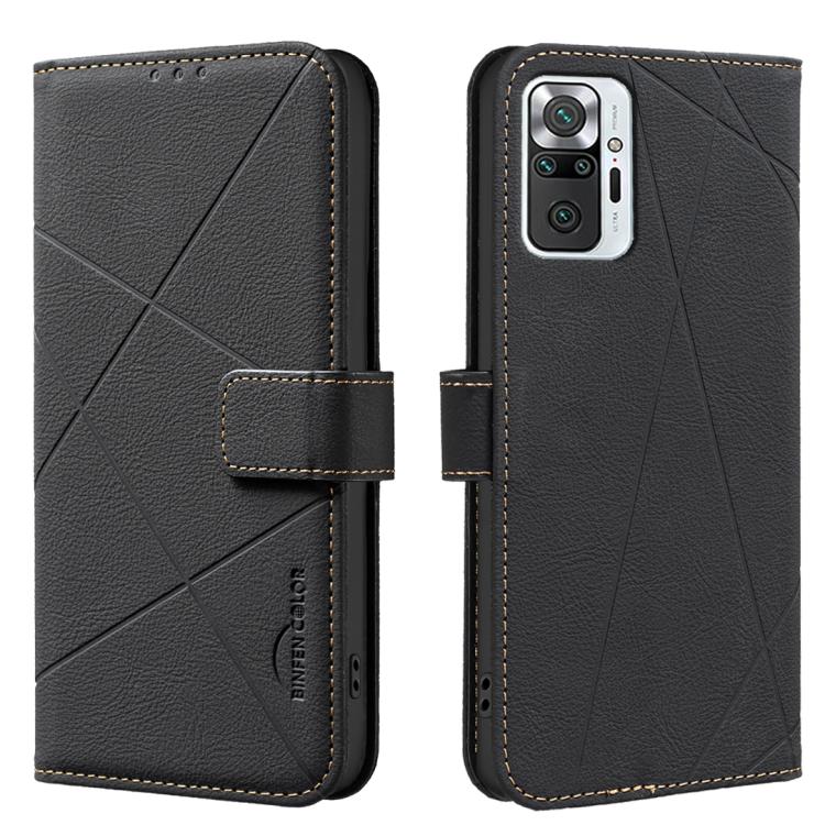 Geometric Pattern RFID Leather Phone Case, For Redmi 12C, For Redmi Note 12 Pro+ Global, For Redmi Note 12 Pro 5G Global, For Redmi Note 12 5G Global, For Redmi Note 11 Pro / 11 Pro 5G Global, For Redmi 10 2022 / Note 11 4G, For Redmi Note 10 5G / 10T ...