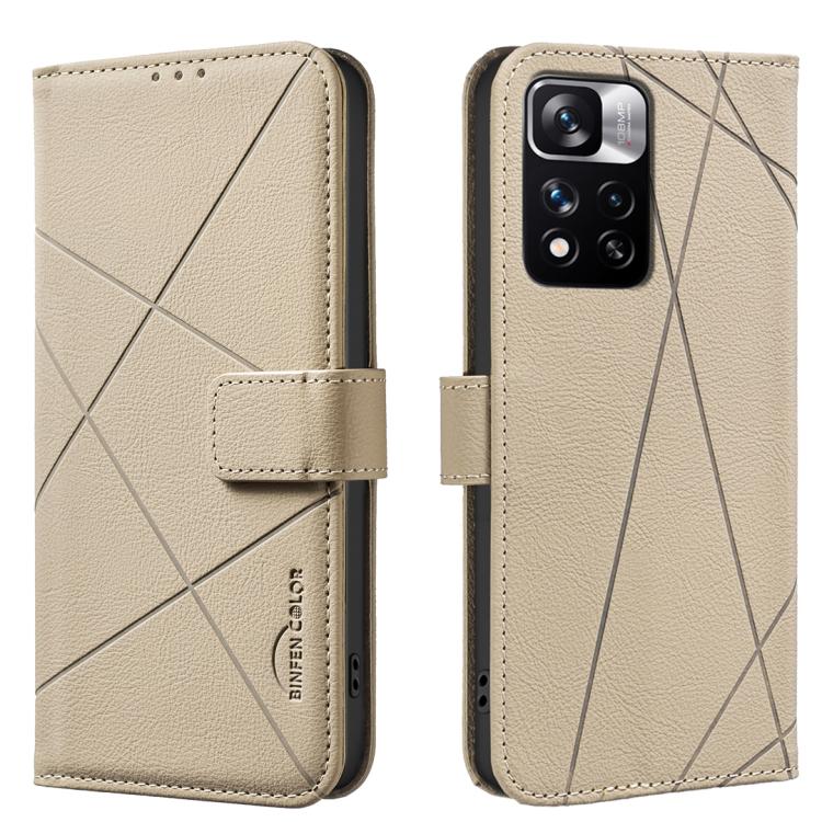 Geometric Pattern RFID Leather Phone Case, For Redmi 12C, For Redmi Note 12 Pro+ Global, For Redmi Note 12 Pro 5G Global, For Redmi Note 12 5G Global, For Redmi Note 11 Pro / 11 Pro 5G Global, For Redmi 10 2022 / Note 11 4G, For Redmi Note 10 5G / 10T ...